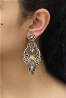 Earrings Ayala Bar Woman Shivering Moonlight in Metal Alloy Cristallo C2279 - C2279